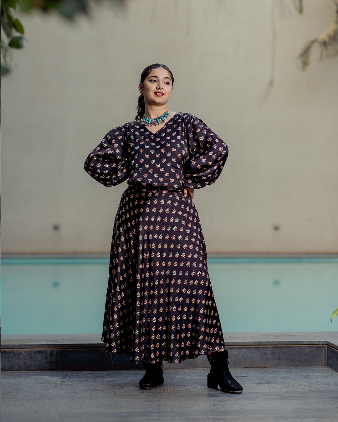 Kajal Skirt Set